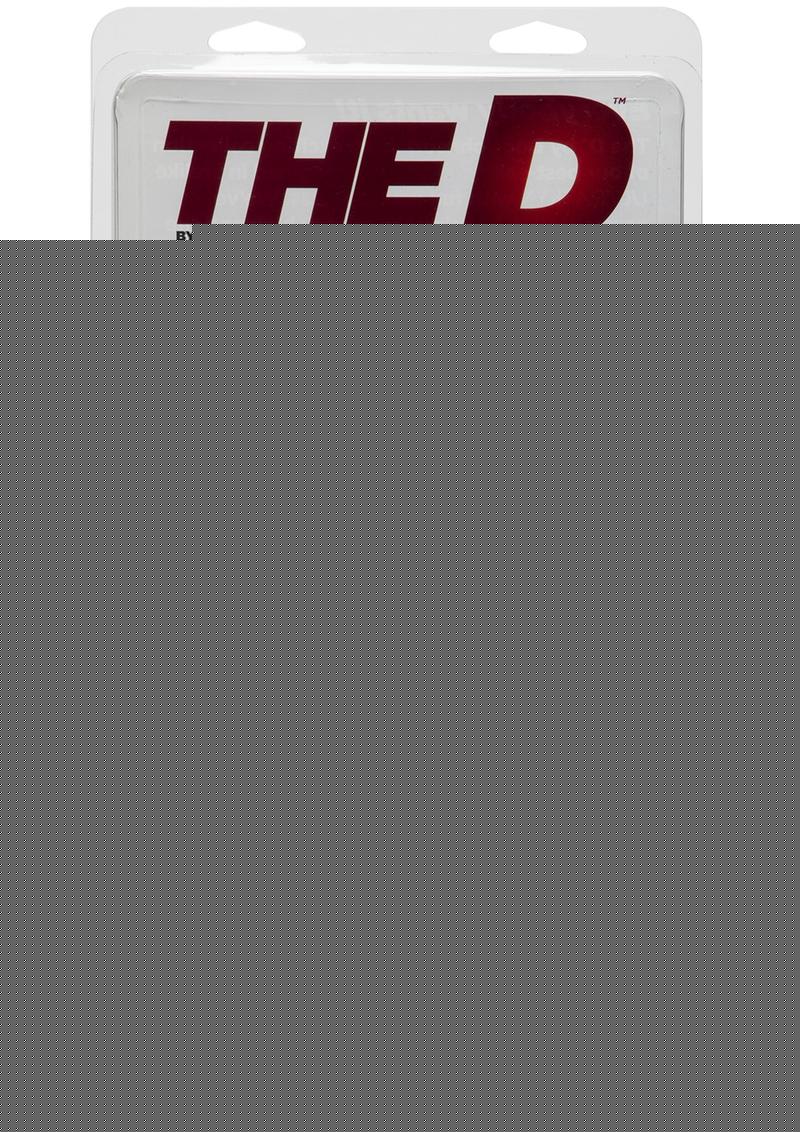 The D Slim D Ultraskyn Dildo with Balls - Brown/Chocolate - 6.5in