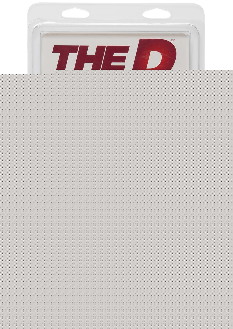 The D Super D Ultraskyn Dildo with Balls - Brown/Caramel - 6in