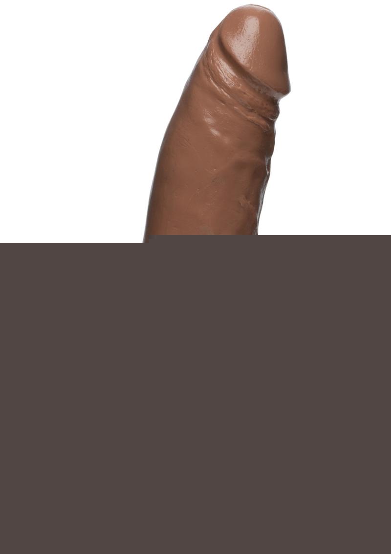 The D Thin D Firmskyn Dildo - Caramel - 7in