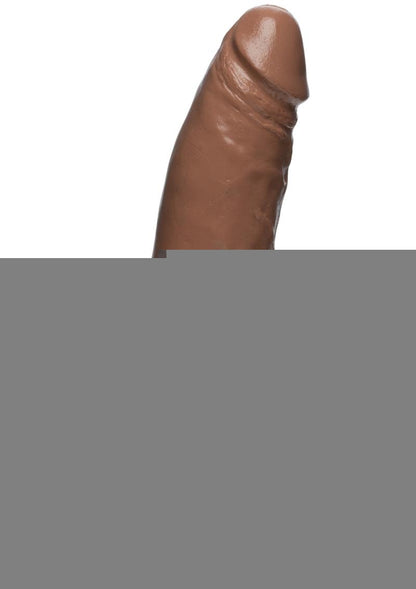 The D Thin D Firmskyn Dildo - Caramel - 7in