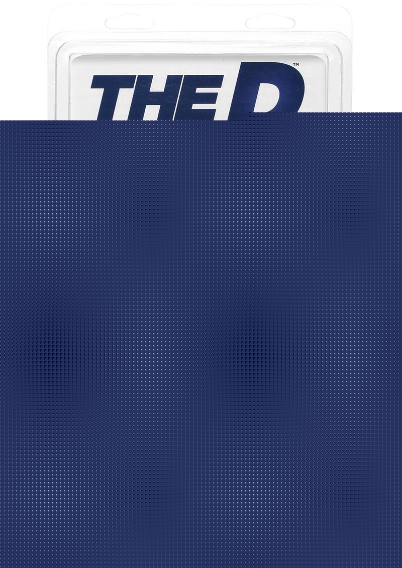 The D Thin D Firmskyn Dildo - Black/Chocolate - 7in