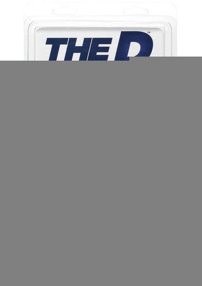 The D Thin D Firmskyn Dildo - Black/Chocolate - 7in