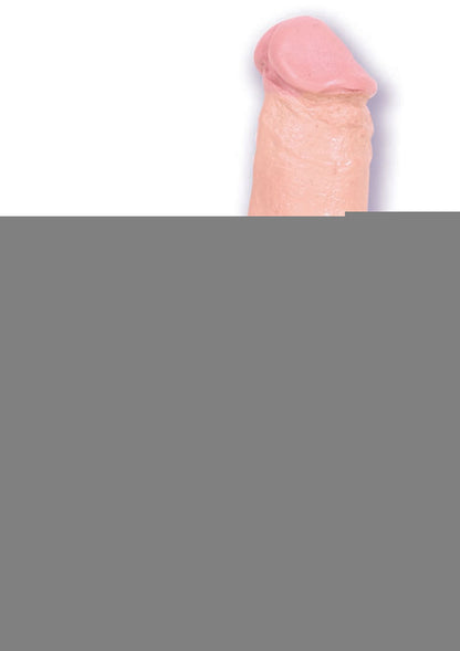 The Naturals Dildo with Balls - Flesh/Vanilla - 8in