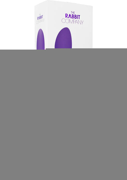 The Beaded Rabbit Rechargeable Silicone G-Spot Vibrator - Purple