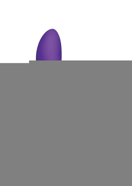 The Come Hither Rabbit Rechargeable Silicone G-Spot Vibrator - Purple