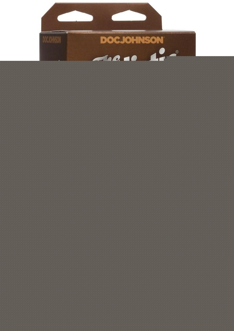 The Realistic Cock Dildo - Black - 8in