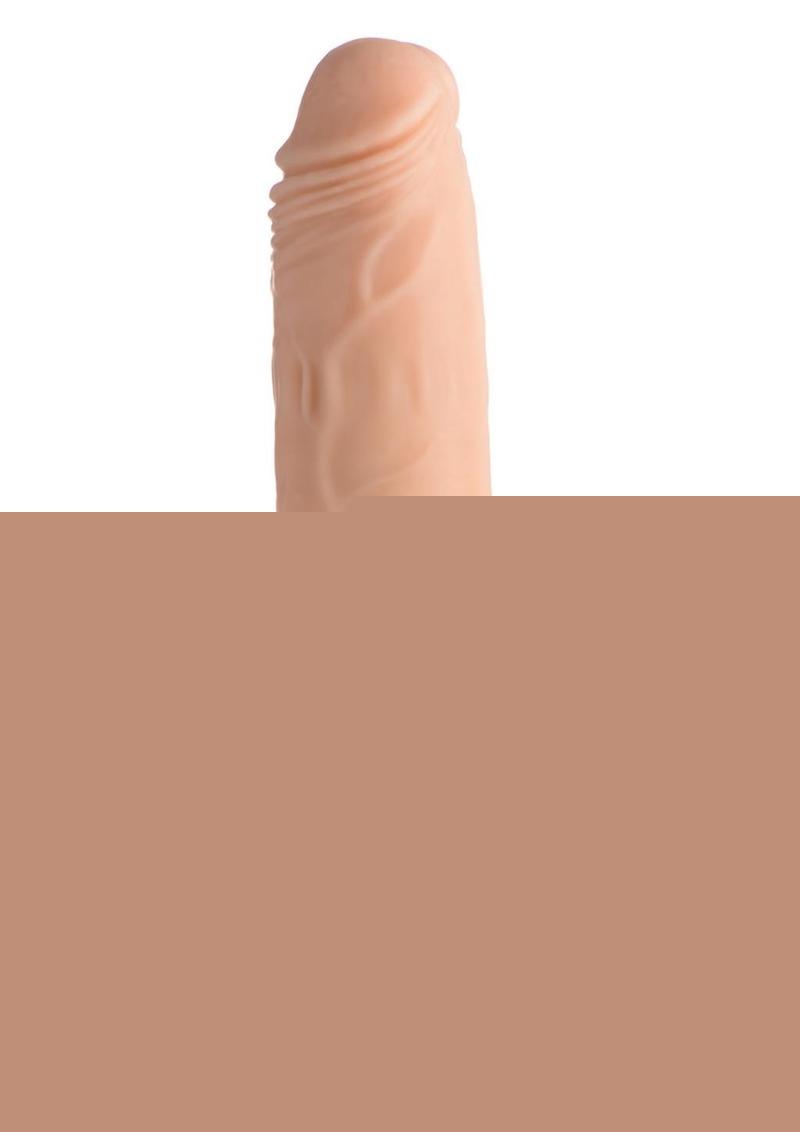 Thump It Rechargeable Silicone Thumping (Large) 8.7in Dildo with Remote Control