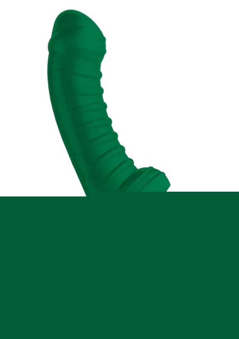 Tiger G5 Silicone Vibrator - Emerald/Green