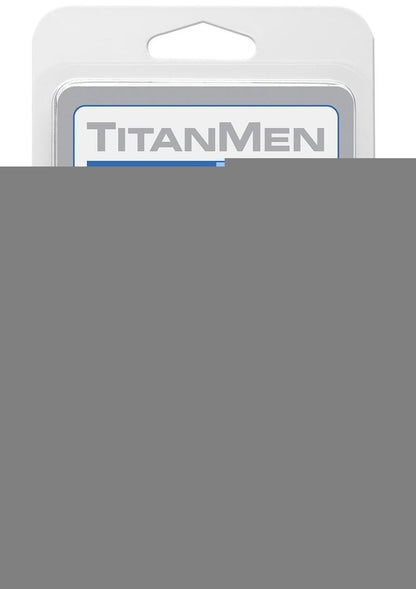 Titanmen Ribbed Stretch-To-Fit Cock Cage - Black