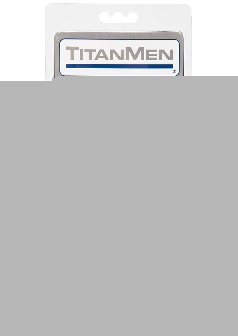 Titanmen Stretch-To-Fit Cock Rings - Clear - 4 Piece Kit