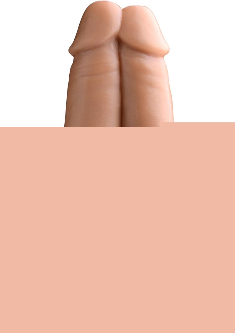 Tom Of Finland Dual Dicks 9.25in Dildo - Vanilla