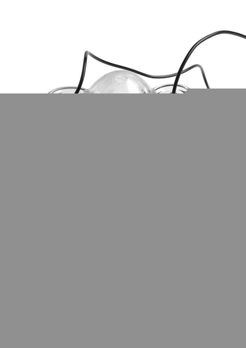 Trinity Men 20x Dual Vibrating Cock Teaser - Clear