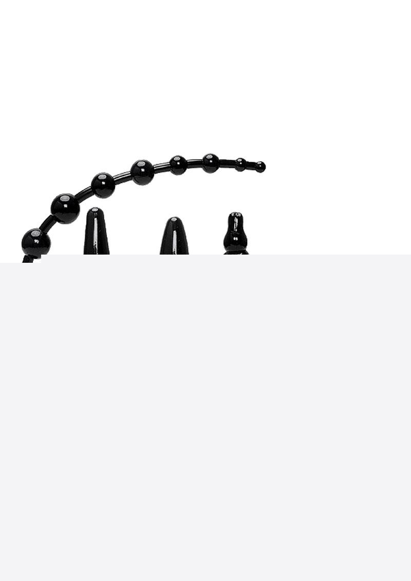 Try-Curious Anal Plug Kit - Black