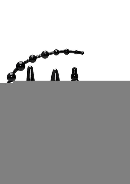 Try-Curious Anal Plug Kit - Black