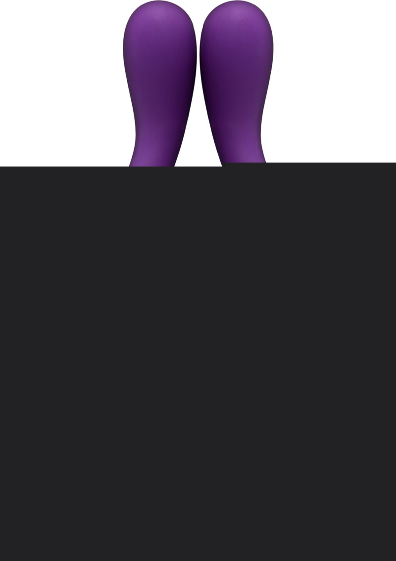 Tryst Rechargeable Multi Erogenous Zone Silicone Massager Waterproof - Purple