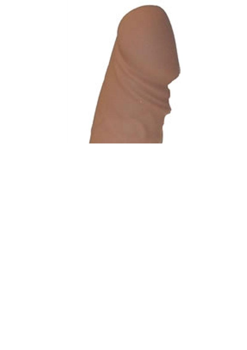 Ultra Classics Big Boss Silicone Vibrating Dildo - Brown/Chocolate