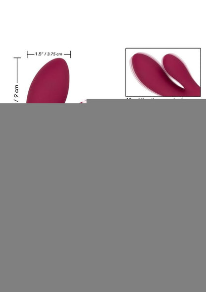 Uncorked Cabernet Silicone Rechargeable Rabbit Vibrator