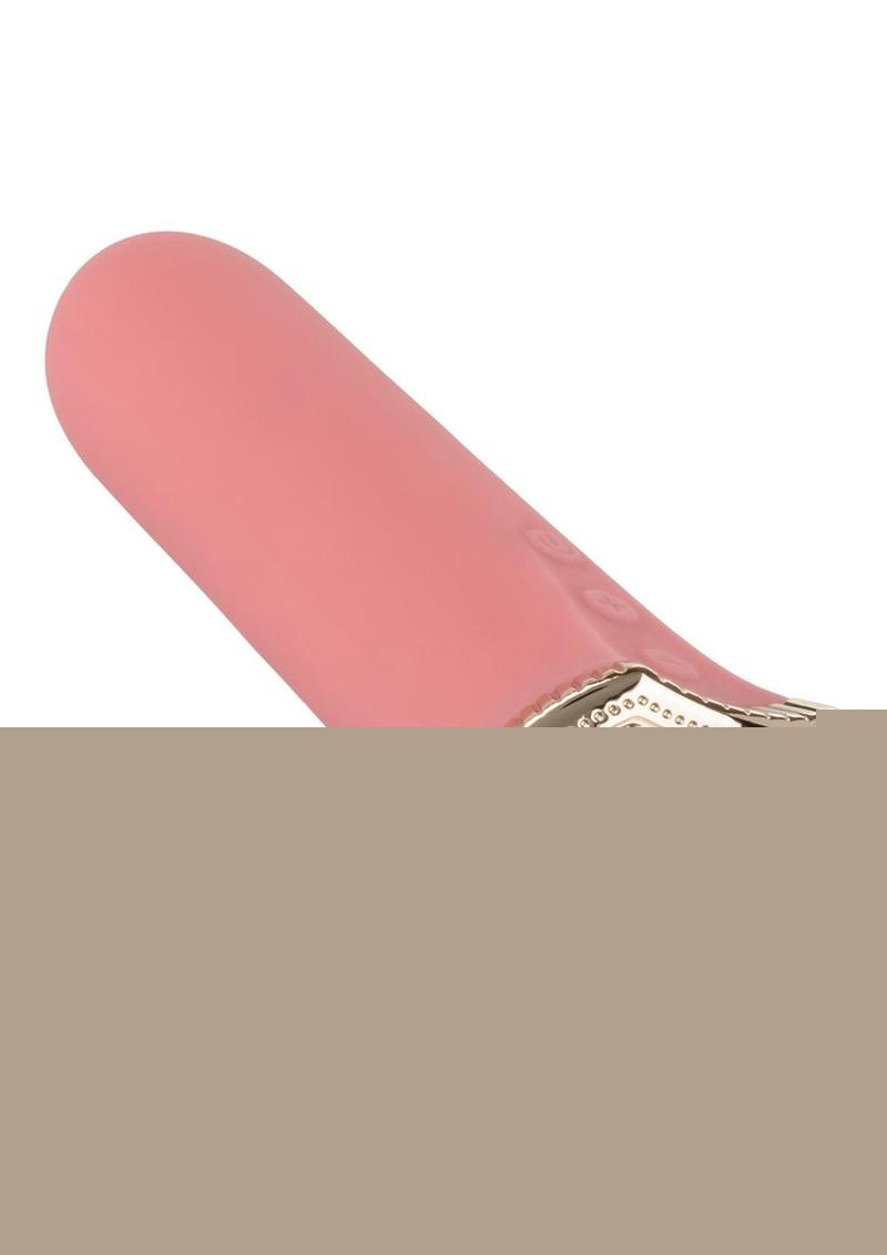 Uncorked Rosé Silicone Rechargeable Vibrator