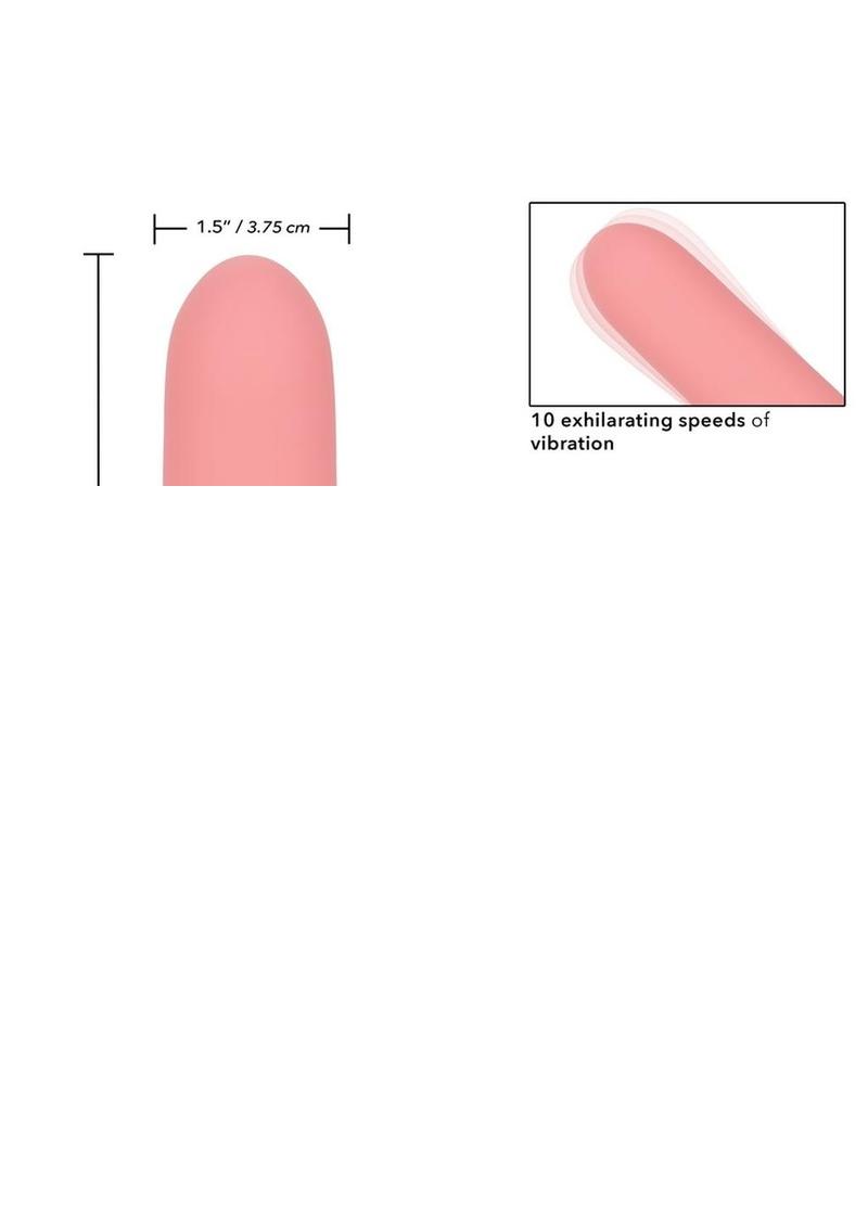 Uncorked Rosé Silicone Rechargeable Vibrator