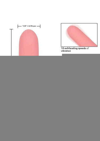 Uncorked Rosé Silicone Rechargeable Vibrator