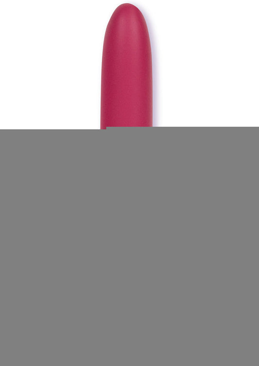 Velvet Touch Vibes Waterproof Vibrator 7in - Dusty - Red/Rose