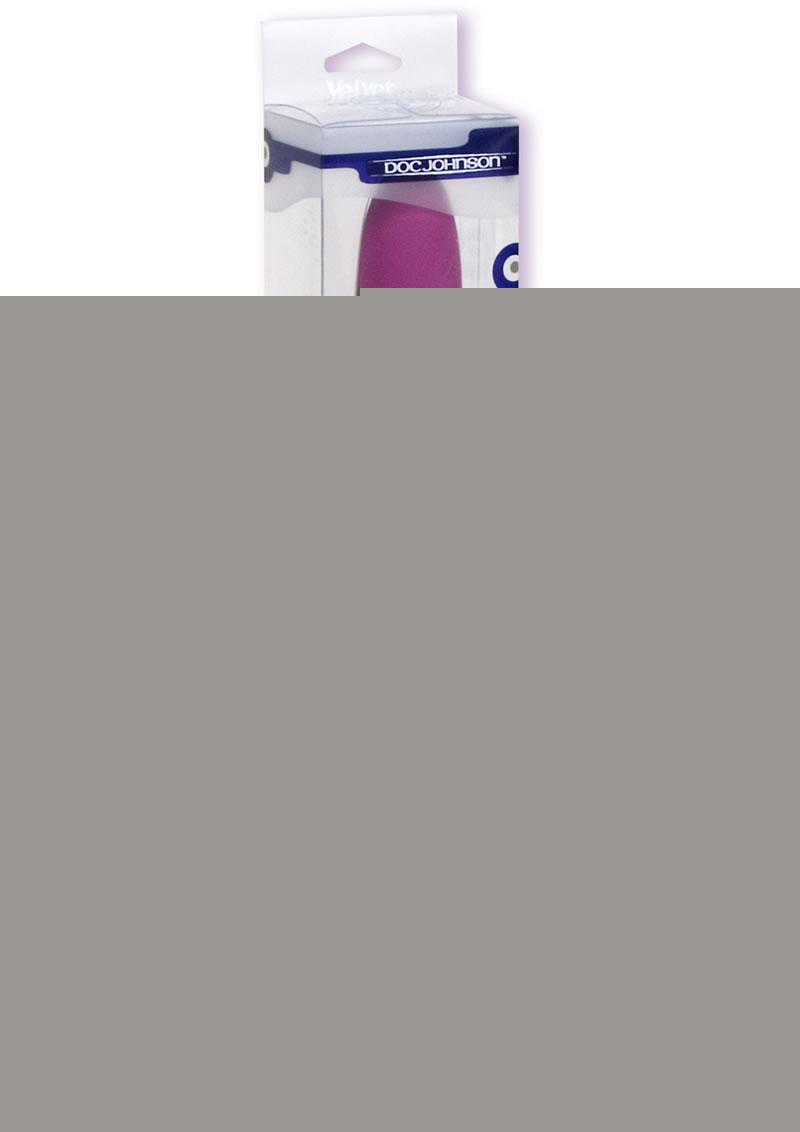 Velvet Touch Vibes Waterproof Vibrator - Magenta/Purple - 7in