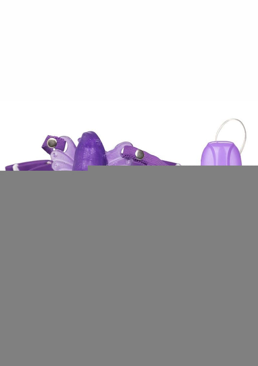 Venus Butterfly II Strap-On with Remote Control - Purple