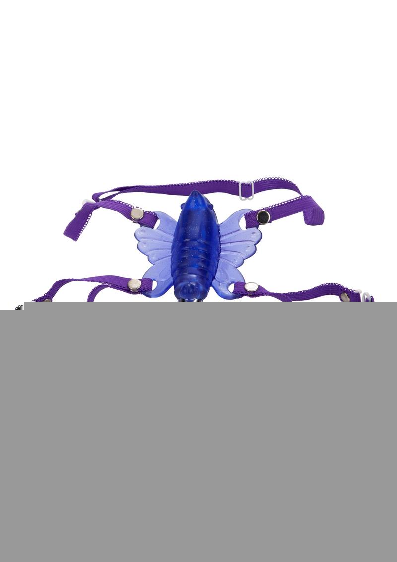 Venus Butterfly Wireless Strap-On - Purple