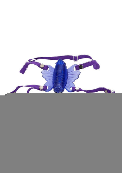 Venus Butterfly Wireless Strap-On - Purple