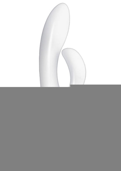 Vibes Of New York G-Spot Massage Rechargeable Silicone Vibrator - White