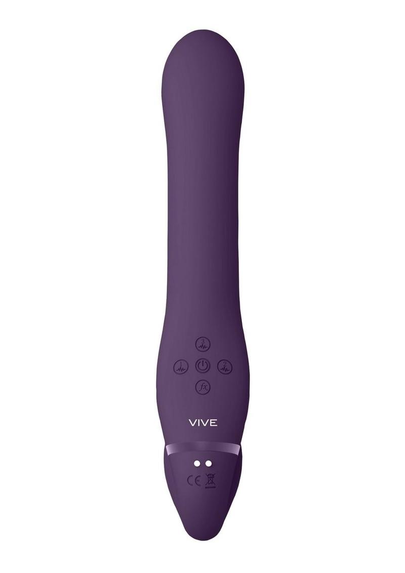 Vive Al Rechargeable Silicone Dual Motor Strapless Strap-On