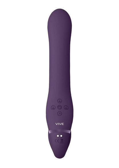 Vive Al Rechargeable Silicone Dual Motor Strapless Strap-On