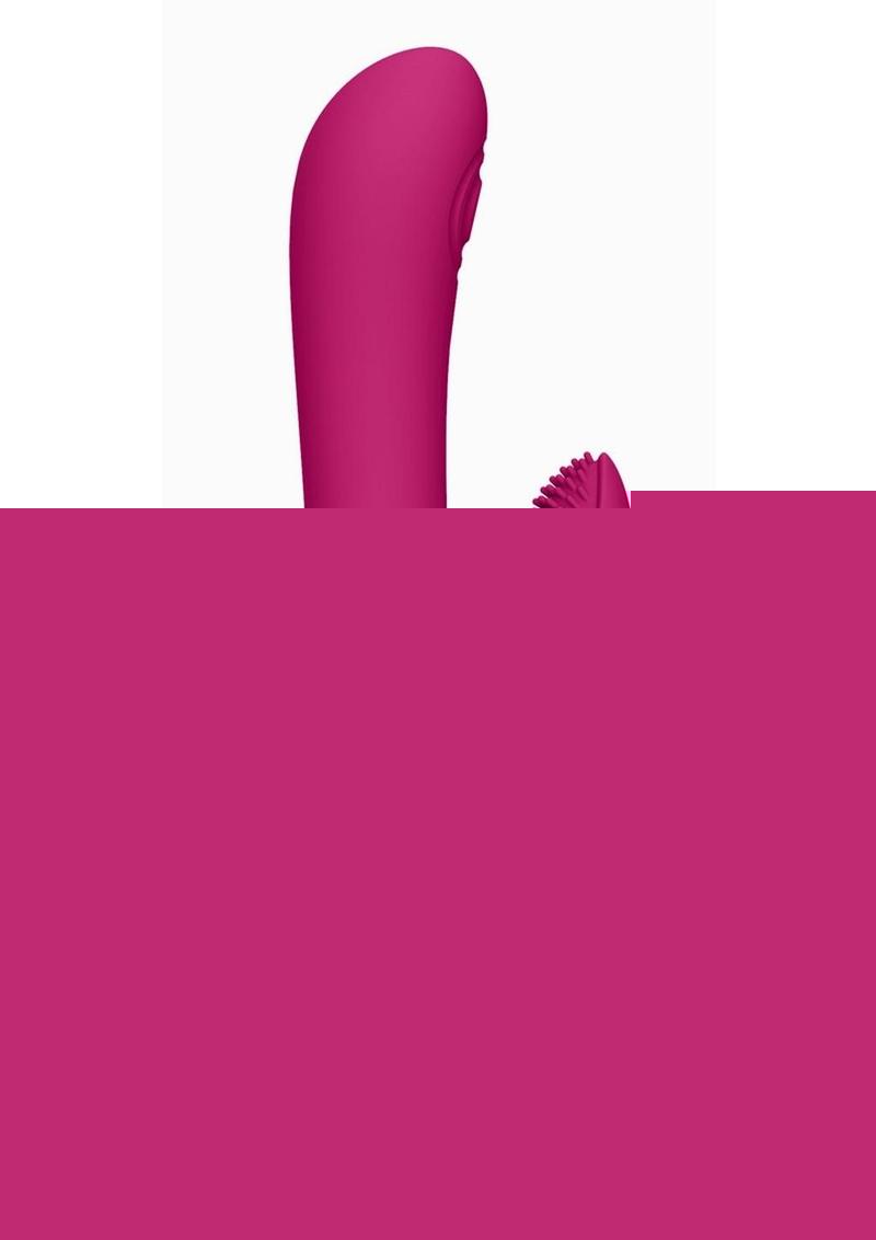 Vive Etsu Rechargeable Silicone Pulse Wave G-Spot Rabbit and Clitroal Stimulator