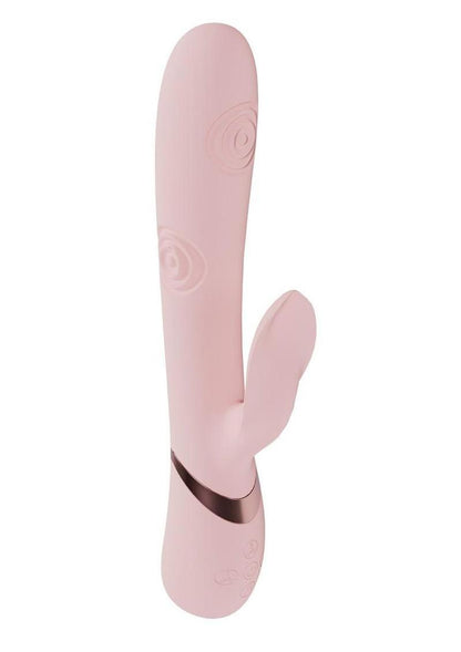 Vive Fronda Rechargeable Silicone Triple Motor G-Spot Vibrating and Tapping Leaf Clit Stimulator