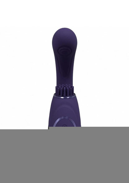 Vive Gen Rechargeable Silicone Triple Motor G-Spot Vibrator with Pulse Wave