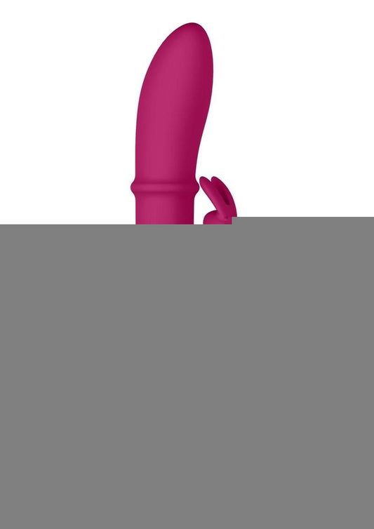 Vive Halo Rechargeable Silicone Ring Rabbit Vibrator - Pink