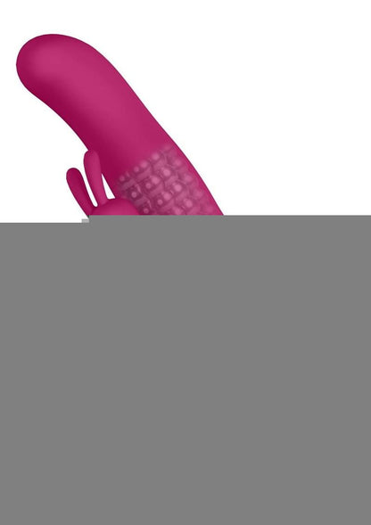 Vive Izara Triple Action Rechargeable Silicone Rotating Beaded G-Spot Rabbit Vibrator
