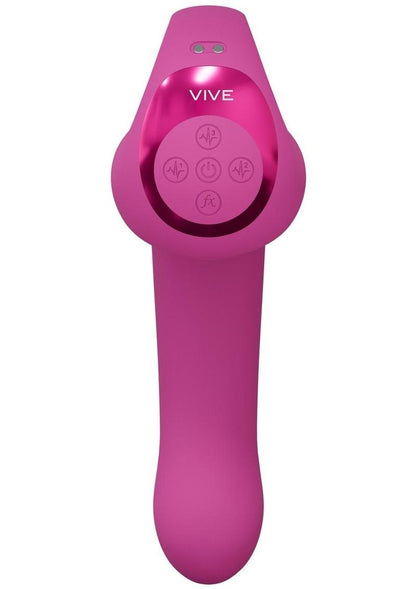 Vive Riko Rechargeable Silicone Triple Motor Thumper with Finger Motion Vibrator