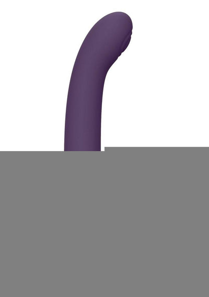 Vive Satu Rechargeable Silicone Pulse Wave and Vibrating Strapless Strap-On - Purple