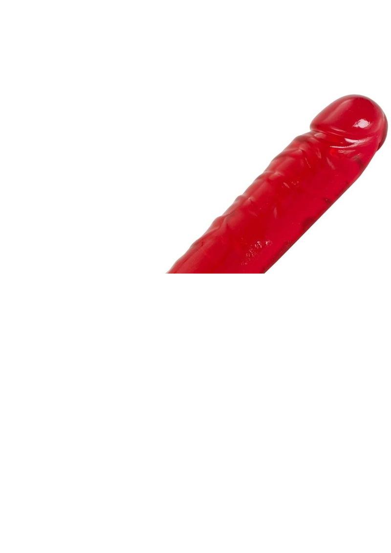 Vivid Essentials Double Dildo - Red - 12in