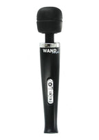 Wand Essentials 8 Speed 8 Function Rechargeable Wand Massager - 110v - Black