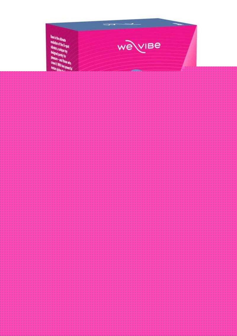 We-Vibe Rave 2 Twisted Pleasure Rechargeable Silicone G-Spot Vibrator - Blue