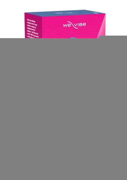 We-Vibe Rave 2 Twisted Pleasure Rechargeable Silicone G-Spot Vibrator - Blue