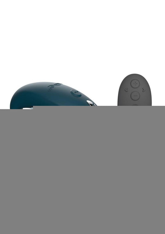 We-Vibe Sync Rechargeable Silicone Couples Vibrator with Remote Control - Green Velvet - Green