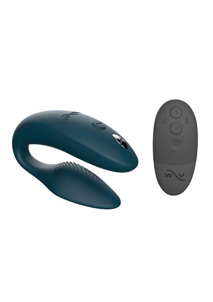 We-Vibe Sync 2 Rechargeable Silicone Couples Vibrator with Remote Control - Velvet