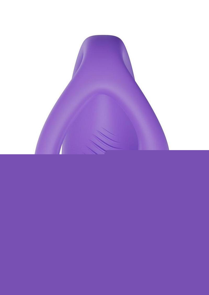 We-Vibe Sync O Rechargeable Silicone Couples Vibrator with Remote Control - Light - Purple
