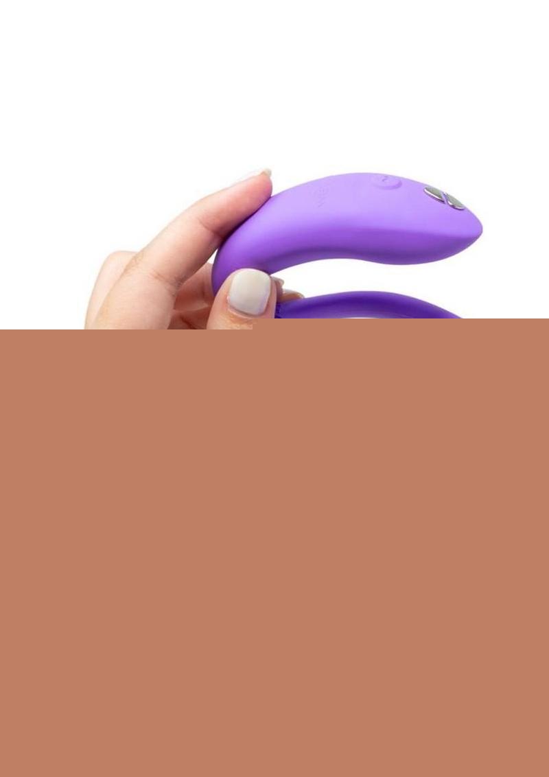 We-Vibe Sync O Rechargeable Silicone Couples Vibrator with Remote Control - Light