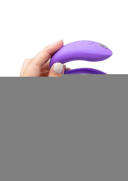 We-Vibe Sync O Rechargeable Silicone Couples Vibrator with Remote Control - Light