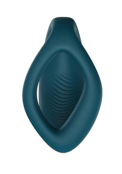 We-Vibe Sync O Rechargeable Silicone Couples Vibrator with Remote Control - Velvet - Green