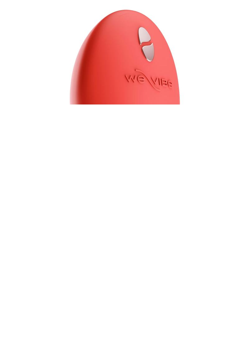We-Vibe Touch X Rechargeable Silicone Clitoral Mini Vibrator - Crave - Coral